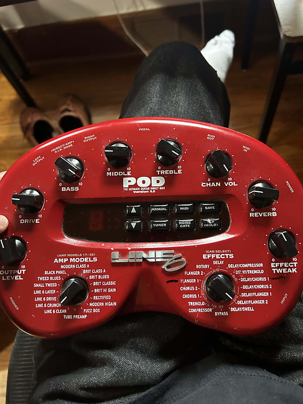 値下げOK】 アンプシミュレーター LINE6 POD XT ver.2 - メルカリ