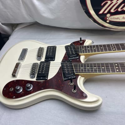 Mosrite USA 6/12 Double Neck doubleneck Electric Guitar with Case - 1984 NAMM Show 1-off! image 2