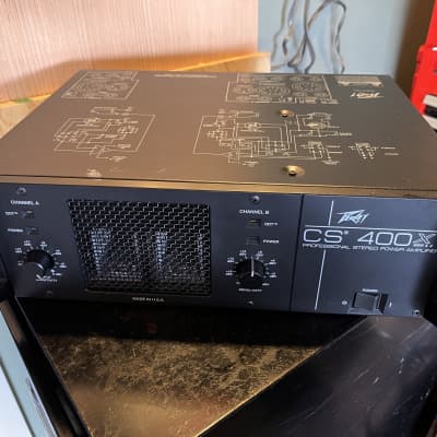 PEAVEY CS200X 暖め パワーアンプ