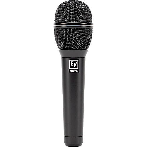 Electro-Voice ND76 Cardioid Dynamic Vocal Microphone 2016 - Present - Black image 1