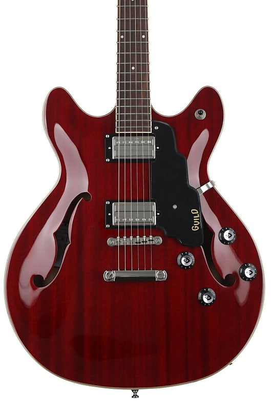 Guild Starfire I DC Semi-hollow Electric Guitar - Cherry Red image 1