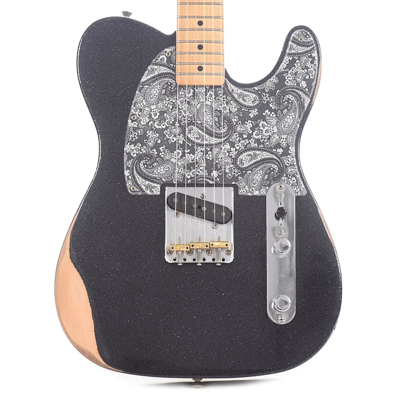 Fender Artist Brad Paisley Esquire Black Sparkle image 1