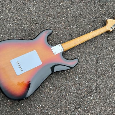 Memphis 102SB S-Style Strat Copy Electric Guitar Sunburst 70's 80's image 6