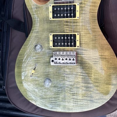 PRS SE Custom 24 Trampas Green | Reverb