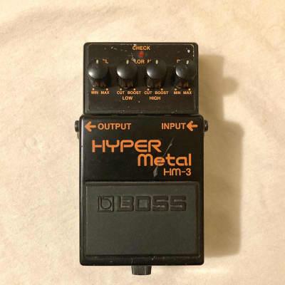 Reverb.com listing, price, conditions, and images for boss-hm-3-hyper-metal