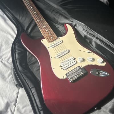 Fender Standard HSS Stratocaster with Rosewood Fretboard 2004 - Midnight Wine image 1