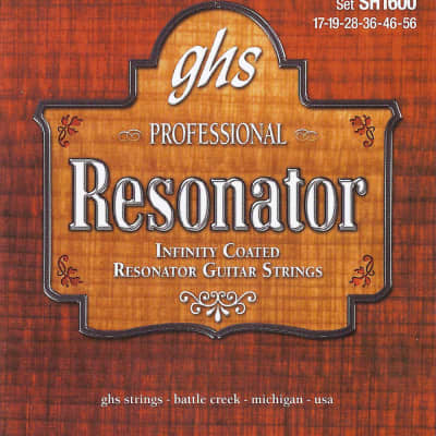 GHS Infinity Bronze Coated Resonator Guitar Strings image 1