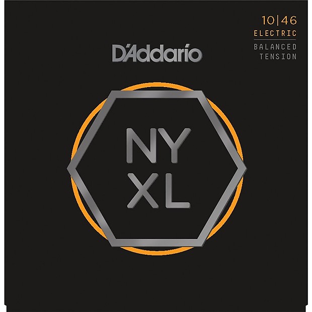 D'Addario NYXL1046BT Nickel Wound Electric Guitar Strings Balanced Tension 10-46 image 1