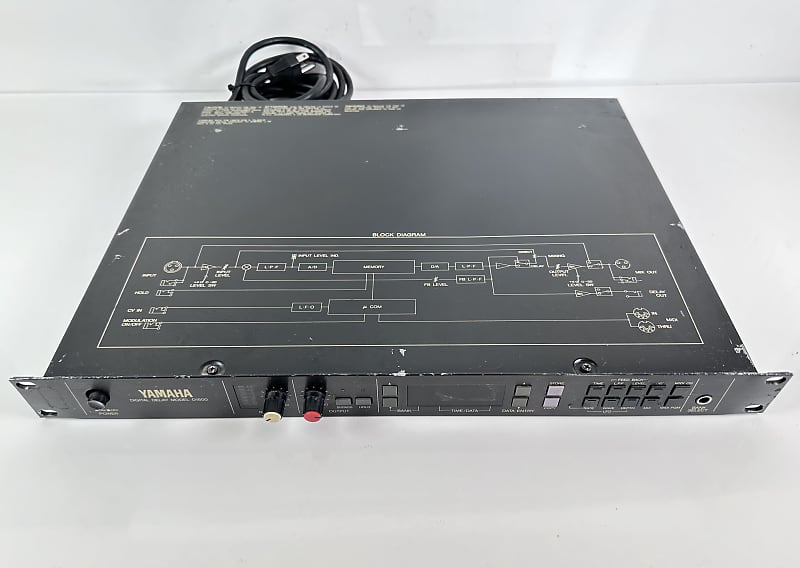 ヤマハ D1500 デジタルディレイ ラックエフェクター 名機 YAMAHA