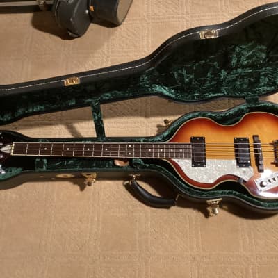 Eastwood Violin Bass Tobacco, replica of Paul McCartney’s Original Hofner image 4