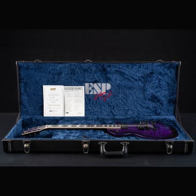 ESP USA Eclipse FM BH Single-cut Dark Purple Sunburst 242 image 10