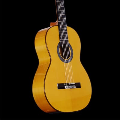 Amalio Burguet 1F flamenco guitar 2021 nitro finish - video! imagen 3