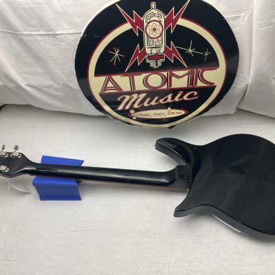 Rickenbacker 350V63 JG 350 v63 Guitar with Case 2009 Jetglo Black image 14