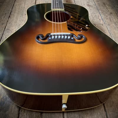 2023 Gibson Custom Shop 1939 J-55, Faded Vintage Sunburst & Hard shell case image 12