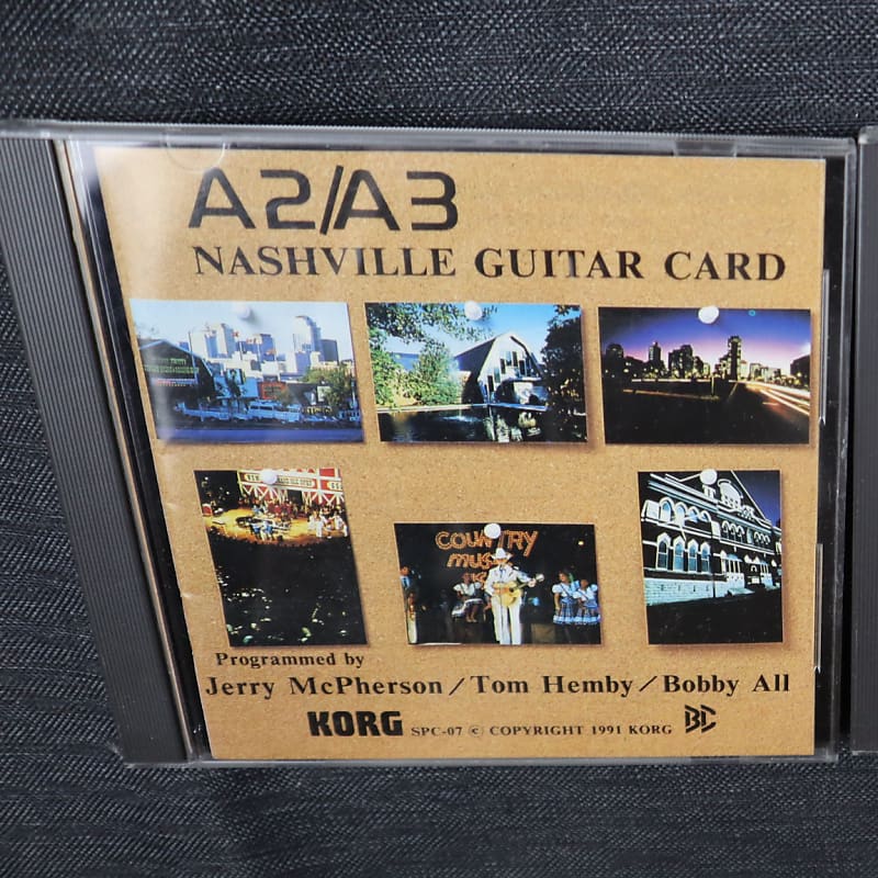RARE Nashville Performance signal processor card Reverb