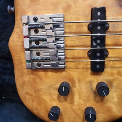 1997 Ken Smith BSR 4J 4String Electric Bass Maple Pau Ferro image 3