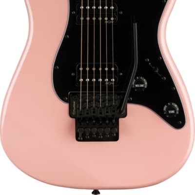 Squier Contemporary Stratocaster HH FR, Roasted Maple FB, Shell Pink Pearl image 2