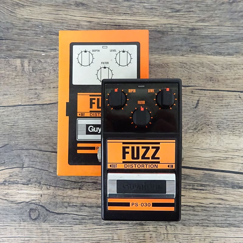 Guyatone PS-030 Fuzz Distortion w/ Original Box & Sticker 1980s Vintage  Made In Japan MIJ Rare EX