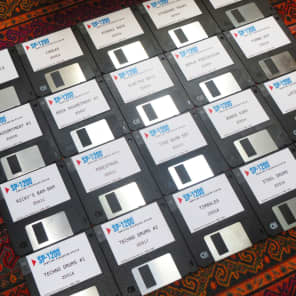 EMU SP1200 Floppy Disk Factory Samples 20 x E-mu Sound Set Disks SP 1200 Discs image 2
