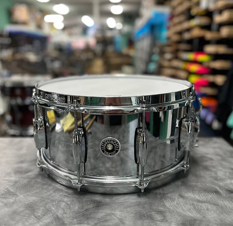 Gretsch 6.5x14 Brooklyn Chrome Over Steel | Reverb