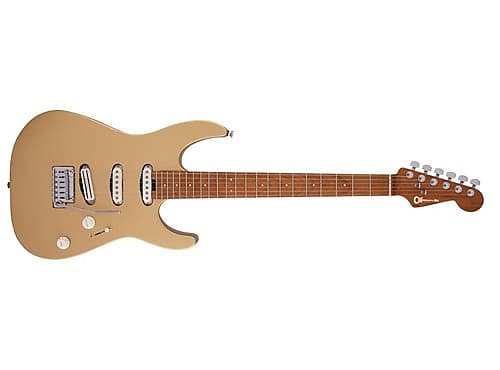 Charvel Pro-Mod DK22 SSS 2PT CM Electric Guitar (Pharaohs Gold) (Manhattan, NY) image 1