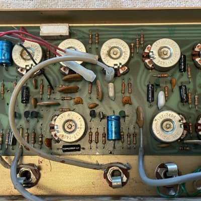 1974 Peavey Standard PA Mixer Amp Faceplate For Parts / Repair Switchcraft Jacks + CTS Pots Vintage Electronics image 11