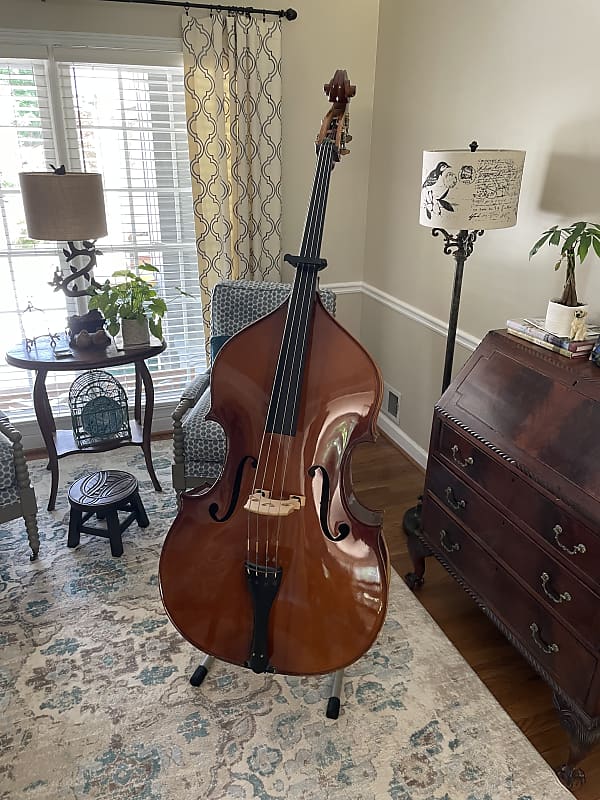 Christopher Hybrid DB303 3/4 Double Bass Wood image 1