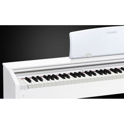 Casio PX-770 Privia 88-Key Digital Console Piano with 2x 8W Amplifiers, White image 4