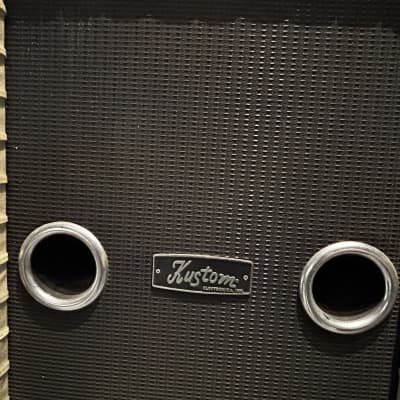 Kustom 200 1970’s - White sparkle head and 3x15” cabinet image 6