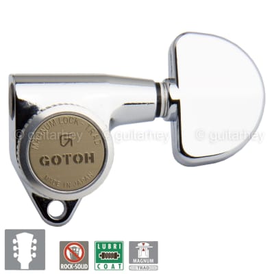 GOTOH SG301-MGT-04 Magnum Lock Locking Tuners 3x3 w/ Metal 