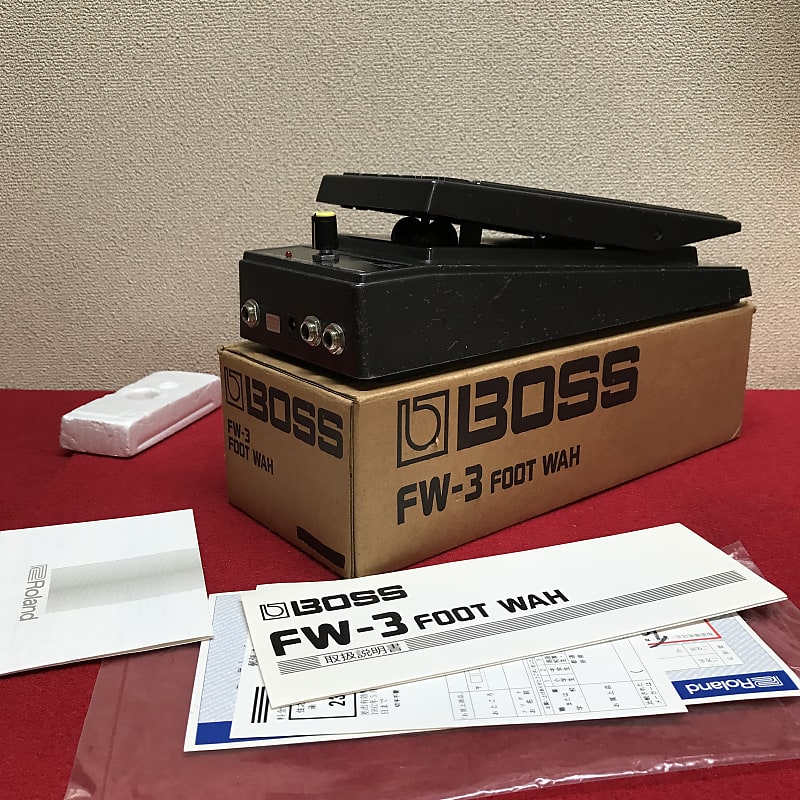 BOSS 1991 FOOf Wah FWー3 1991 Boss Foot Wah FW-3 – Yeahman's Vintage & Used Guitars