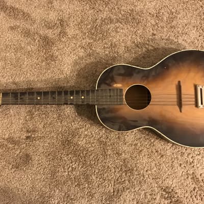 Rare Vintage Oscar Schmidt? Kunow 6-String Acoustic Guitar image 1