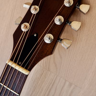 1976 Burny BJ-50 Vintage Dreadnought Acoustic Guitar Tobacco