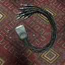 Custom DB25 25-Pin DSub to 8 1/4" TRS Longframe Male Military Fan Out Patch Cables Planet Waves