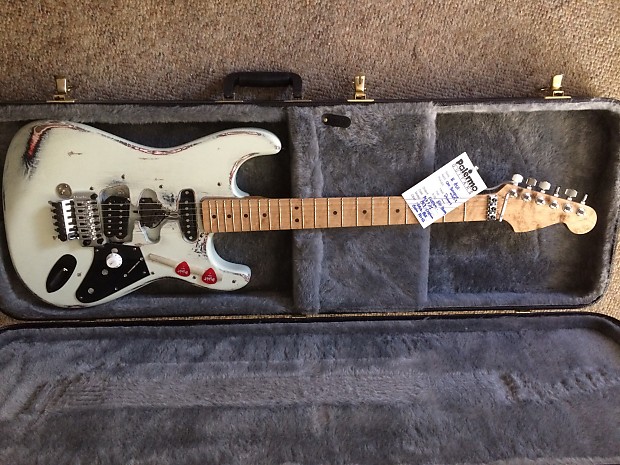 Palermo RELIC AGED PG3 Custom Guitar with EVH Frankenstein Reverb