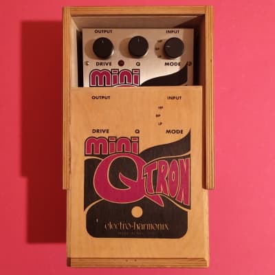 electro-harmonix mini Q Tron チキンノブ 木箱付き electro-harmonix mini Q Tron チキンノブ 木箱付き electro