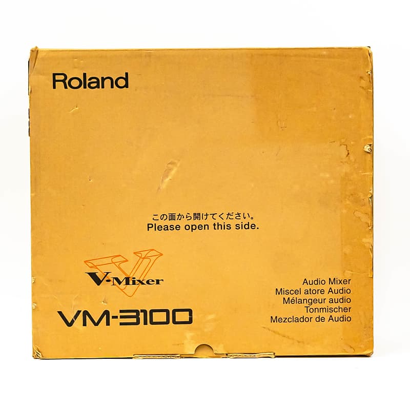 Roland VM-3100 V-Mixing Station 24 Bit 12 Channel Mixer with Roland VM-3100 V-Mixing Station 24 Bit 12 Channel Mixer with