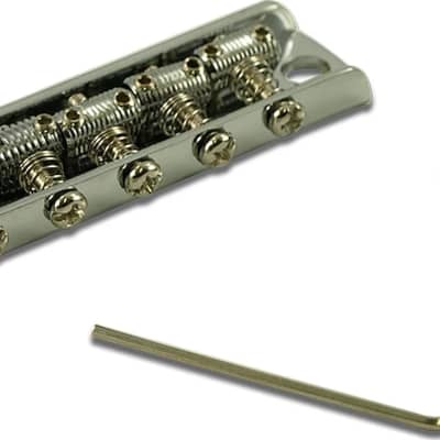 Tele Bridge Plate & 6-Saddle Bridge For Bigsby B5 And B50