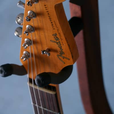 Fender Custom Shop 1963 Stratocaster Journeyman Relic Rosewood Fingerboard Electric Guitar - Aged Candy Apple Red - CZ559889-Aged Candy Apple Red image 14