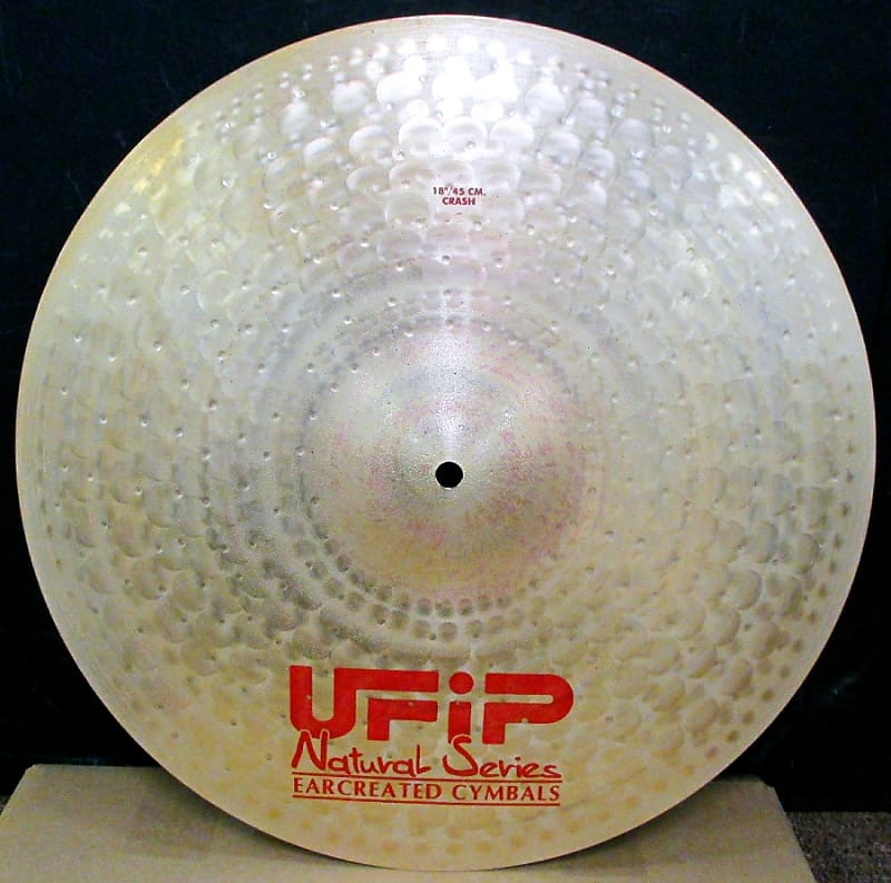 UFIP Natural Series 18" Crash Cymbal image 1