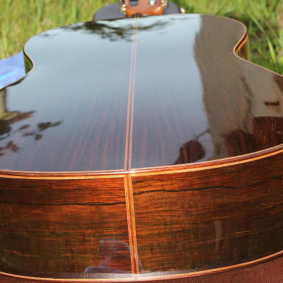 Brazilian Rosewood with Canadian Spruce Top (2020 ) Concert Classical Guitar Shellac /French Polish image 8