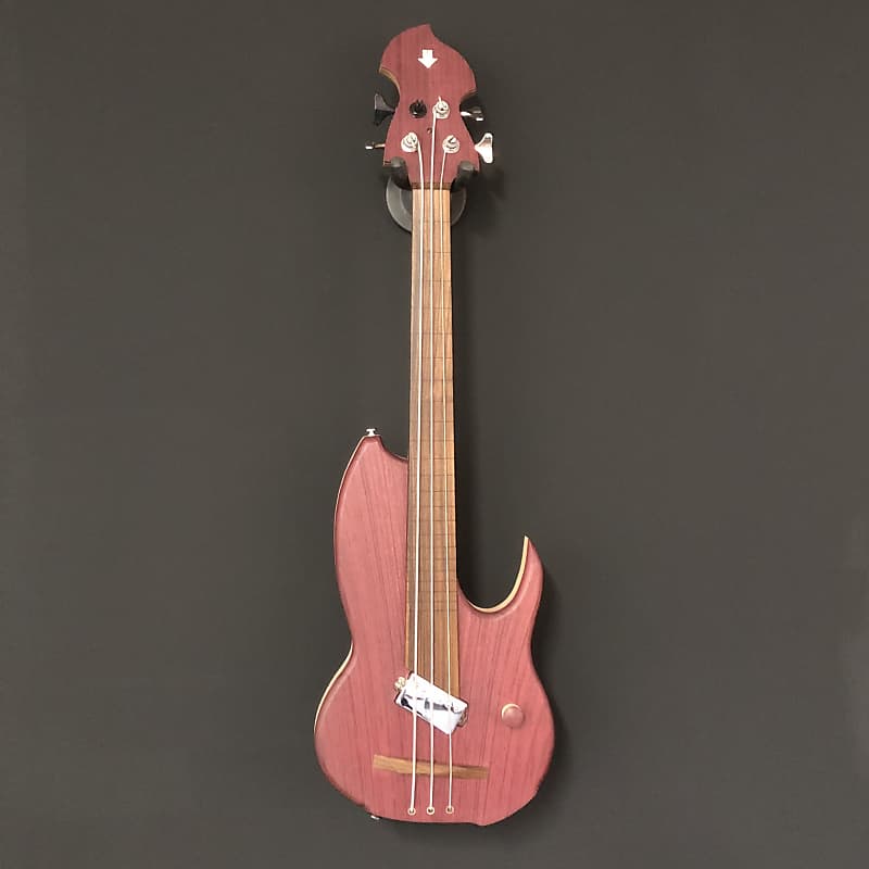 Jon Letts WyRm 3 string fretless short scale bass Reverb Australia