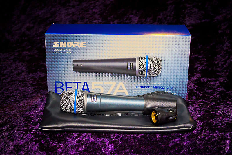 Shure BETA 57A Supercardioid Dynamic Instrument Microphone image 6