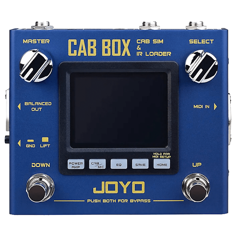JOYO R-08 Cab Box Modelling and IR Cab Loader Guitar/ Bass Effects Pedal New image 1