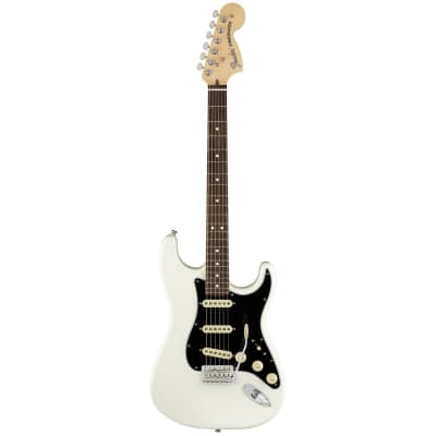 Fender American Performer Stratocaster Electric Guitar (Arctic White, Rosewood Fingerboard) (Used/Mint) image 5