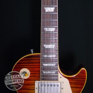 Gibson 1995 Les Paul R9 1959 Reissue Flamed Maple Electric Guitar image 14