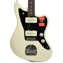 Fender American Pro Jazzmaster RW Olympic White w/ Black Pickguard