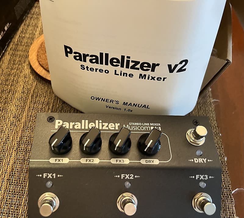 MusicomLab Parallelizer Stereo Line Mixer pedal | Reverb