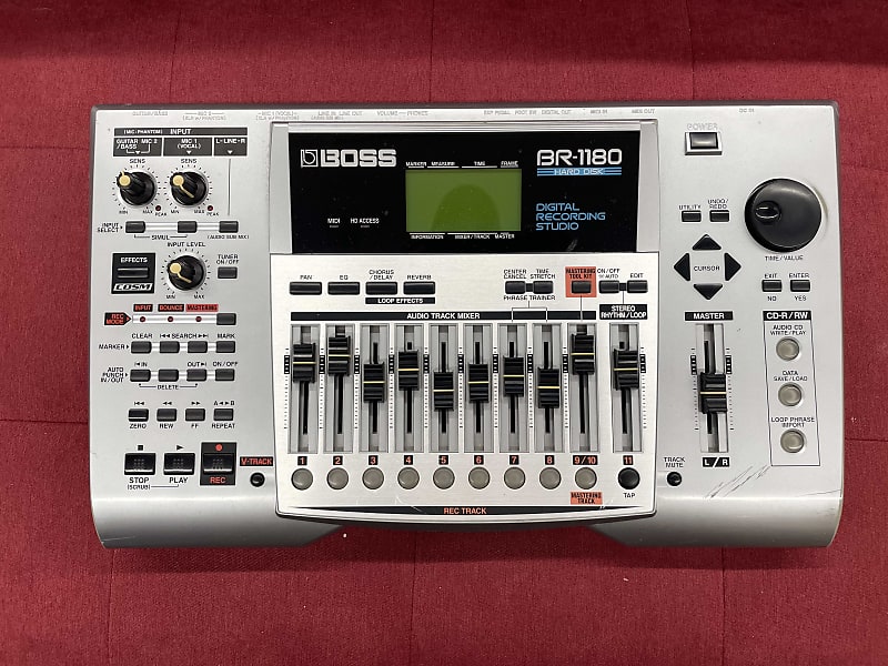 【美品】BOSS ボス BR-1180 CD MTR マルチトラックレコーダー BOSS BR-1180 CD Digital Recording Studio Multi Track