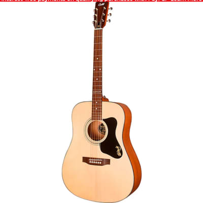 Guild A-20 Bob Marley Dreadnought Acoustic Guitar Natural w/ Bag image 2